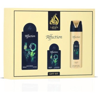 Lattafa Perfumes Affection Dárková sada EDP 100 ml, deospray 200 ml a EDP 20 ml 100ml
