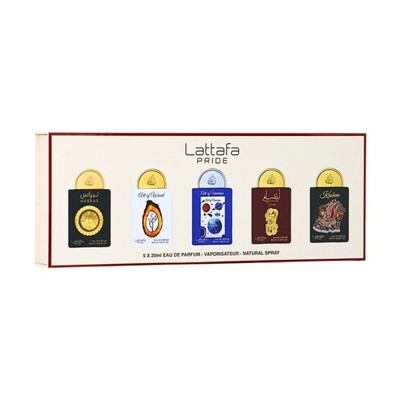Lattafa Perfumes Lattafa Pride Mini Set - mini kvepalų kolekcija, 100 ml