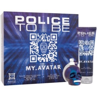 Police To Be My.Avatar for Man Gift Set - rinkinys - EDT 40 ml ir dušo želė 100 ml