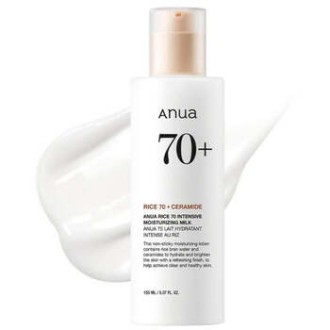 Anua Rice 70 + Ceramide Intensive Moisturizing Milk - Hydratační pleťové mléko 150ml