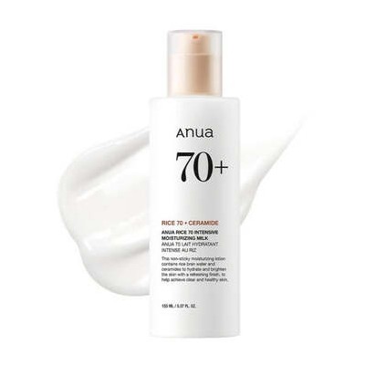 Anua Rice 70 + Ceramide Intensive Moisturizing Milk - Hydratační pleťové mléko 150ml