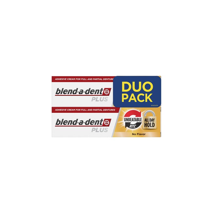 Blend-a-dent Power Duo Pack - Sada fixačních krémů 40.0g