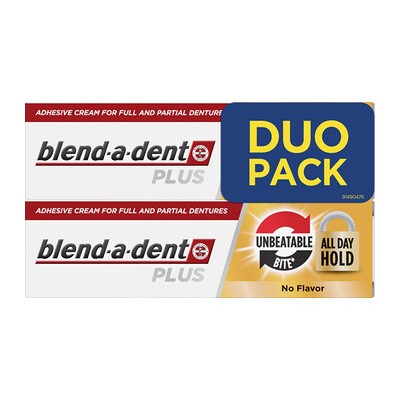 Blend-a-dent Power Duo Pack - Sada fixačních krémů 40.0g