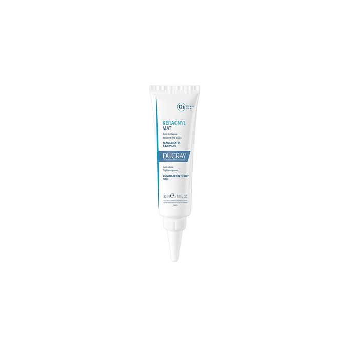 Ducray Keracnyl Mat Cream - Krém pro smíšenou až mastnou pleť 30ml