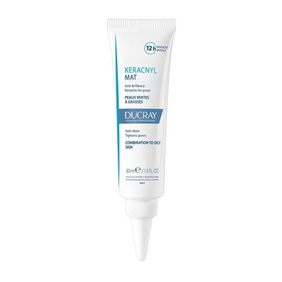 Ducray Keracnyl Mat Cream - Krém pro smíšenou až mastnou pleť 30ml