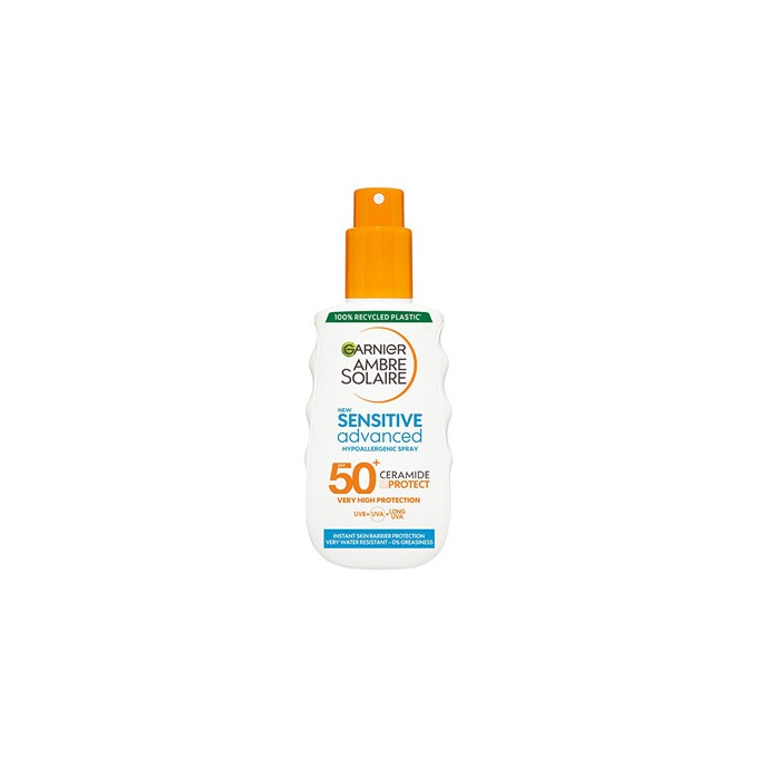 GARNIER Sensitive Advanced Spray SPF 50 - Sprej na opalování 150ml