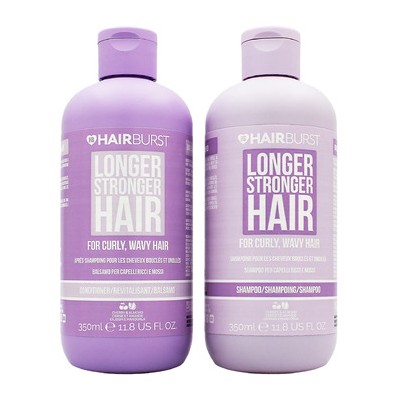 Hairburst Longer Stronger Hair Curly Set - Sada na kudrnaté vlasy 700ml