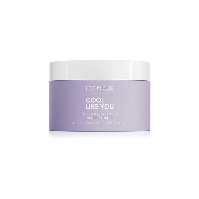 ICONIQUE Professional Cool Like You Violet Mask - Maska pro studenou & zářivou blond 200ml