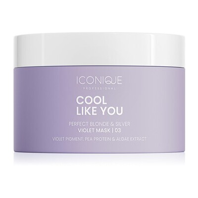 ICONIQUE Professional Cool Like You Violet Mask - Maska pro studenou & zářivou blond 200ml