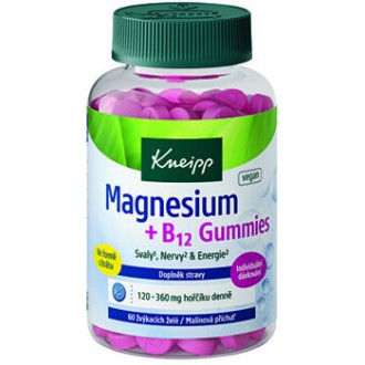 Kneipp Magnesium + B12 gummies - Doplněk stravy ( 60 ks )