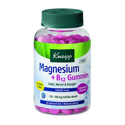 Kneipp Magnesium + B12 gummies - Doplněk stravy ( 60 ks )