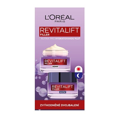 L´Oréal Revitalift Filler Set - Dárková sada pleťových krémů