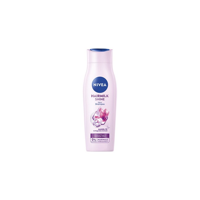 Nivea Hairmilk Shine Shampoo - Šampon pro lesk vlasů 250ml