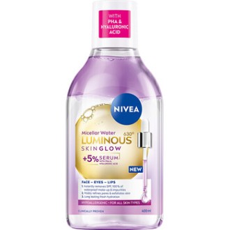 Nivea Luminous Skin Glow Micellar Water - Micelární voda 400ml