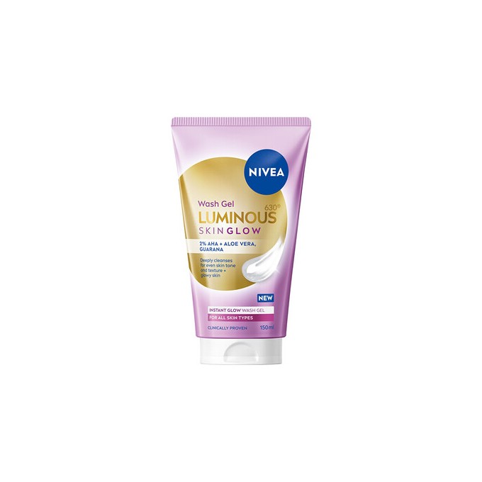 Nivea Luminous Skin Glow Wash Gel - Čisticí pleťový gel 150ml