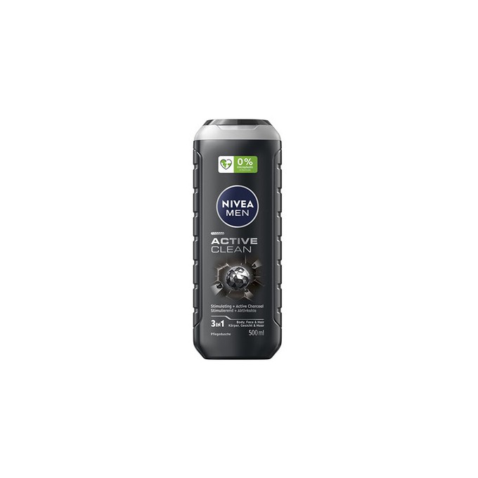Nivea Men Active Clean Shower Gel - Sprchový gel pro muže 887ml