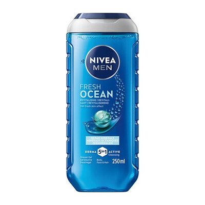 Nivea Men Fresh Ocean Shower Gel - Sprchový gel 250ml