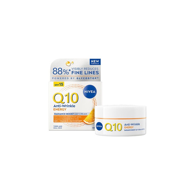 Nivea Q10 Energy Day Cream - Energizující denní krém 50ml