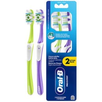 Oral B Pro-Expert Deep Clean Medium Toothbrush - Zubní kartáček ( 2 ks )
