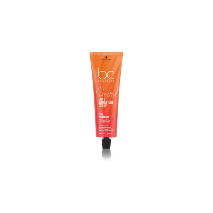 Schwarzkopf Professional BC Bonacure Sun Protect 10in1 Summer Fluid - Multifunkční krém pro vlasy namáhané sluncem 100ml