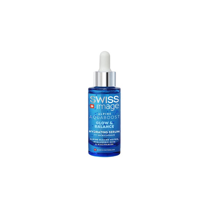 Swiss Image Aquaboost Care Alpine Aquaboost Hydrating Serum With Microcapsules - Hydratační sérum s
