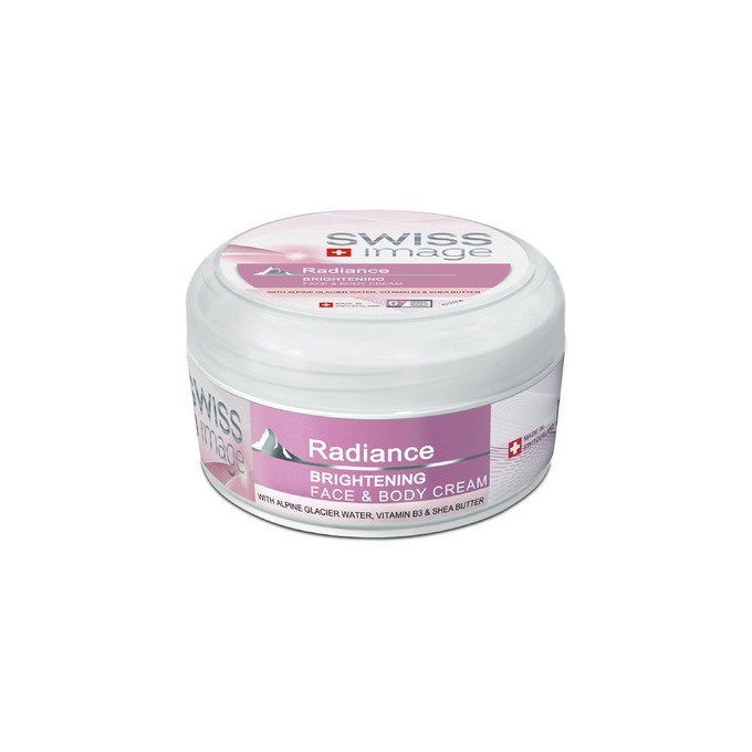 Swiss Image Body Care Radiance Brightening Face & Body Cream - Rozjasňující krém na obličej a tělo