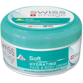 Swiss Image Body Care Soft Hydrating Face & Body Cream - Hydratační krém pro obličej i tělo 200ml