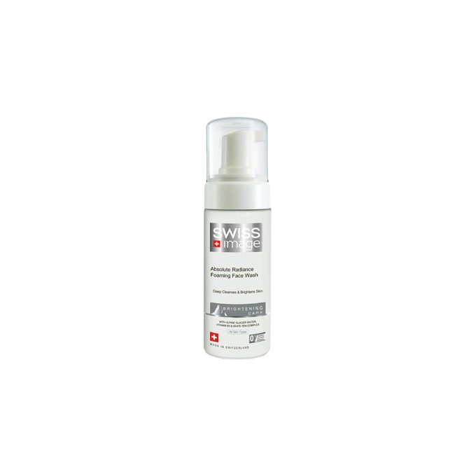 Swiss Image Brightening Care Absolute Radiance Foaming Face Wash - Jemná, rozjasňující čisticí pěna 150ml