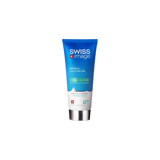 Swiss Image Essential Care Mattifying Face Wash Gel - Čisticí gel pro kombinovanou až mastnou pleť