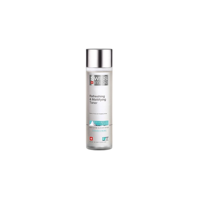 Swiss Image Essential Care Refreshing & Mattifying Toner - Tonikum pro kombinovanou až mastnou pleť 200ml