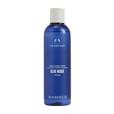 The Body Shop Blue Musk Hair & Body Wash - Mýdlo na tělo a vlasy 250ml