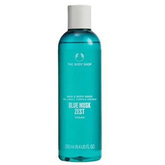 The Body Shop Blue Musk Zest Hair & Body Wash - Mýdlo na tělo a vlasy 250ml