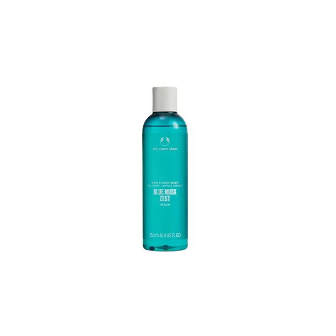 The Body Shop Blue Musk Zest Hair & Body Wash - Mýdlo na tělo a vlasy 250ml