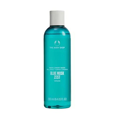 The Body Shop Blue Musk Zest Hair & Body Wash - Mýdlo na tělo a vlasy 250ml