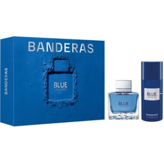 Antonio Banderas Blue Seduction for Men Gift Set - rinkinys - EDT 100 ml ir dezodorantas 150 ml