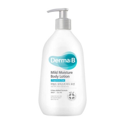 Derma:B Mild Moisture Body Lotion - drėkinamasis kūno losjonas sausai ir jautriai odai, 400 ml