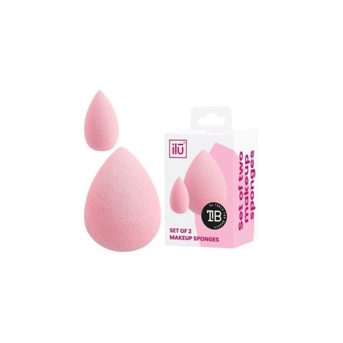 Ilu Set of Two Makeup Sponges - Houbičky na make-up 0ml