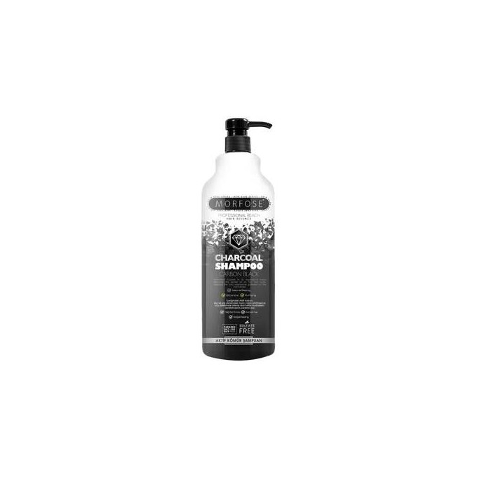 Morfose Charcoal Shampoo - Hloubkově čistící šampon 1000ml