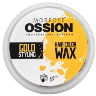 Morfose Hair Color Wax Gold Styling - Barevný vosk na vlasy Gold Styling 100ml