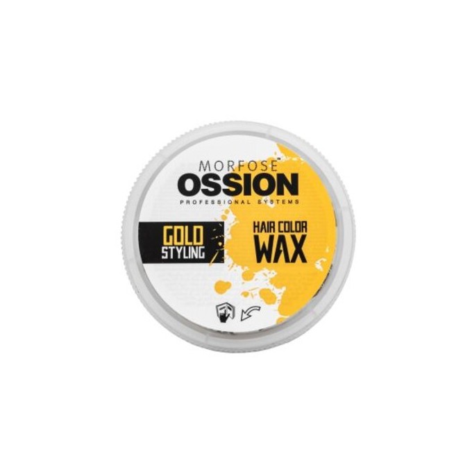 Morfose Hair Color Wax Gold Styling - Barevný vosk na vlasy Gold Styling 100ml