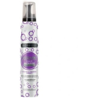 Morfose Hair Mousse Perfect Hold Keratin - Pěnové tužidlo pro objem vlasů Keratin 200ml