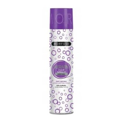 Morfose Hair Spray Perfect Hold Keratin - Lak na vlasy pro silnou fixaci 250ml