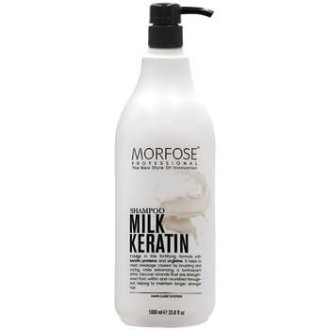 Morfose Milk Keratin Shampoo - Vyživující šampon pro posílení vlasů 1000ml