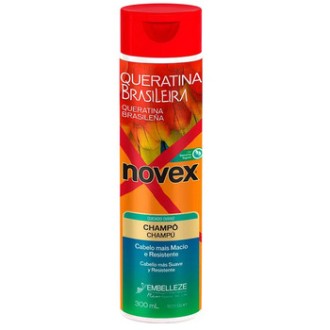 Novex Brazilian Keratin Shampoo - Posilující šampon pro suché a poškozené vlasy 300ml