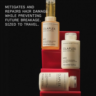 Olaplex Traveling Stylist Kit - plaukų priežiūros rinkinys, 3 x 100 m (300 ml)
