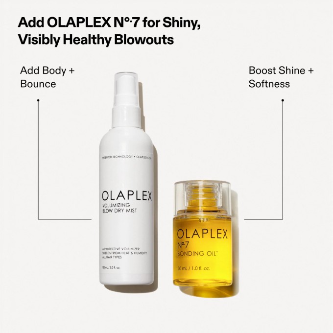 Olaplex Volumizing Blow Dry Mist - atkuriamasis plaukų formavimo purškiklis, 150 ml