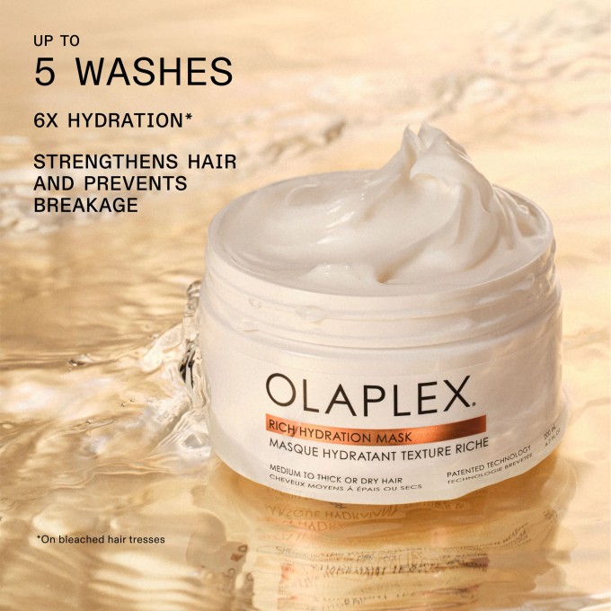 Olaplex Rich Hydration Mask - drėkinamoji plaukų kaukė, 370 ml