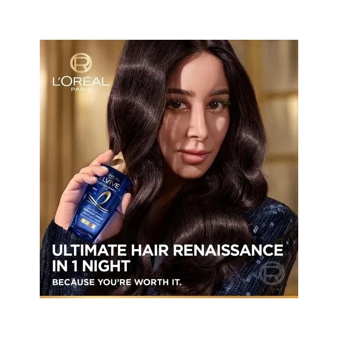 L'Oréal Elseve Extraordinary Oil Midnight Serum - giliai maitinantis plaukų serumas, 100 ml