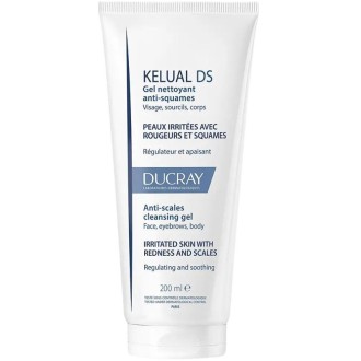 Ducray Kelual DS Anti-Scales Cleansing Gel - valomasis gelis sudirgusiai odai, 200 ml