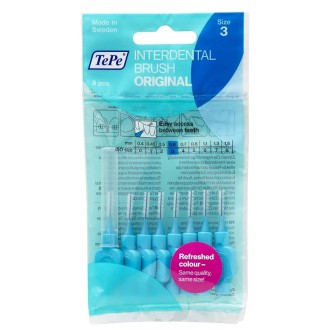 TePe Interdental Brush Normal (0,6 mm blue 8 pcs) - interdental toothbrushes